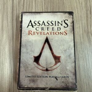 Assassin's Creed Revelations Playing Cards Limited Edition Rare Vintage